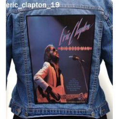 Eric Clapton 19 - Photo Quality Printed Back Patch