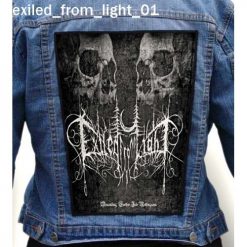 Exiled From Light 01 - Photo Quality Printed Back Patch