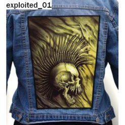 Exploited 01 - Photo Quality Printed Back Patch