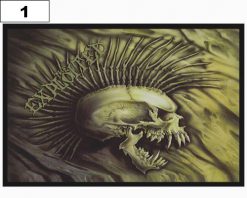 Exploited Skull 9096 - Small Printed Patch