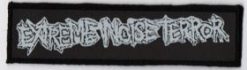 Extreme Noise Terror Logo - Small Printed Patch