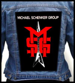 Michael Schenker Group #2 - Photo Quality Printed Back Patch