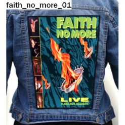 Faith No More 01 - Photo Quality Printed Back Patch