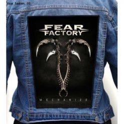 Fear Factory 01 - Photo Quality Printed Back Patch