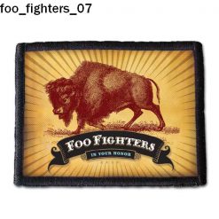 Foo Fighters 07 - Small Printed Patch