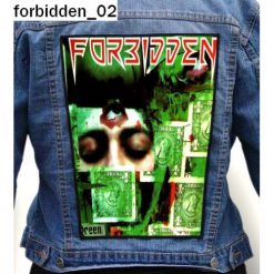 Forbidden 02 - Photo Quality Printed Back Patch