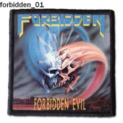Forbidden 01 - Small Printed Patch