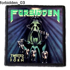 Forbidden 03 - Small Printed Patch