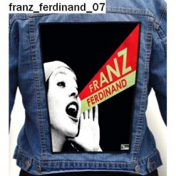 Franz Ferdinand 07 - Photo Quality Printed Back Patch