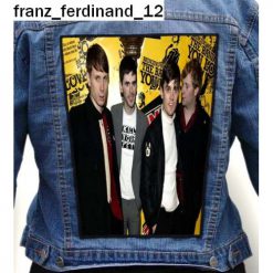 Franz Ferdinand 12 - Photo Quality Printed Back Patch