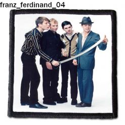 Franz Ferdinand 04 - Small Printed Patch