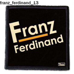 Franz Ferdinand 13 - Small Printed Patch