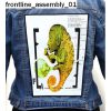 Front Line Assembly 01 - Photo Quality Printed Back Patch