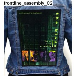 Front Line Assembly 02 - Photo Quality Printed Back Patch