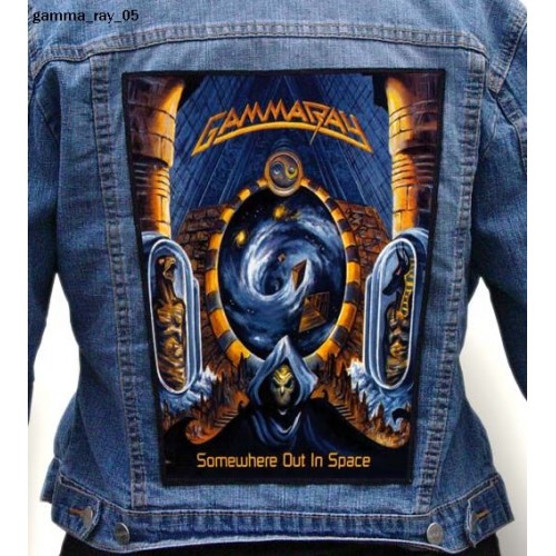 Gamma Ray 05 - Photo Quality Printed Back Patch - King Of Patches