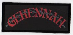 Gehennah Logo - Small Printed Patch