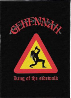 Gehennah Kots - Monster Size Printed Back Patch (30x41cm - 11.7x 16.1inch)