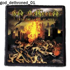 God Dethroned 01 - Small Printed Patch