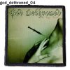 God Dethroned 04 - Small Printed Patch