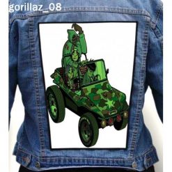 Gorillaz 08 - Photo Quality Printed Back Patch
