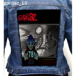 Gorillaz 10 - Photo Quality Printed Back Patch