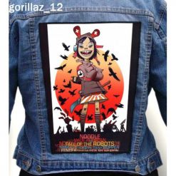 Gorillaz 12 - Photo Quality Printed Back Patch