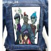 Gorillaz 28 - Photo Quality Printed Back Patch