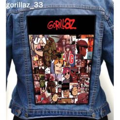 Gorillaz 33 - Photo Quality Printed Back Patch