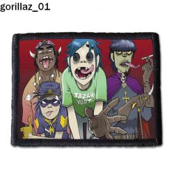 Gorillaz 01 - Small Printed Patch