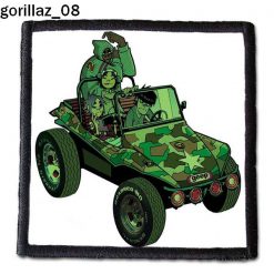 Gorillaz 08 - Small Printed Patch