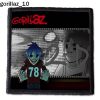 Gorillaz 10 - Small Printed Patch