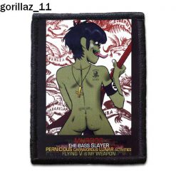 Gorillaz 11 - Small Printed Patch