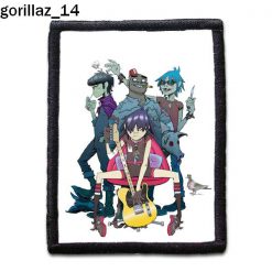 Gorillaz 14 - Small Printed Patch