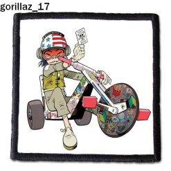Gorillaz 17 - Small Printed Patch
