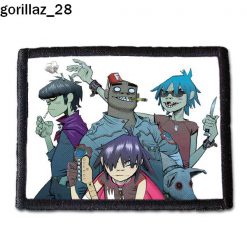 Gorillaz 28 - Small Printed Patch