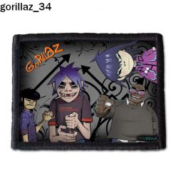 Gorillaz 34 - Small Printed Patch