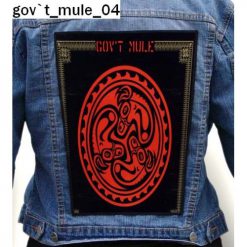 Govt Mule 04 - Photo Quality Printed Back Patch