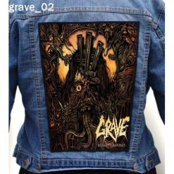 Grave 02 - Photo Quality Printed Back Patch