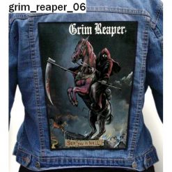 Grim Reaper 06 - Photo Quality Printed Back Patch