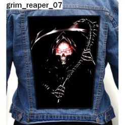 Grim Reaper 07 - Photo Quality Printed Back Patch