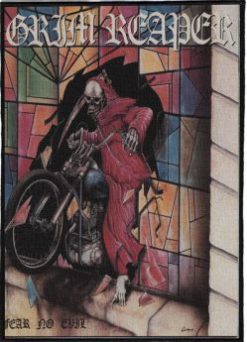 Grim Reaper Fne - Monster Size Printed Back Patch (30x41cm - 11.7x 16.1inch)