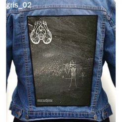 Gris 02 - Photo Quality Printed Back Patch