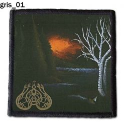 Gris 01 - Small Printed Patch