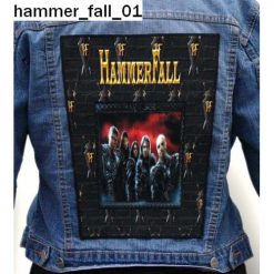 Hammer Fall 01 - Photo Quality Printed Back Patch
