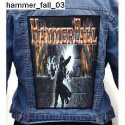 Hammer Fall 03 - Photo Quality Printed Back Patch