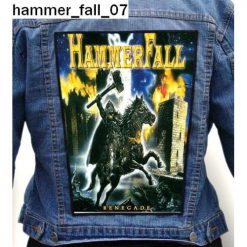 Hammer Fall 07 - Photo Quality Printed Back Patch