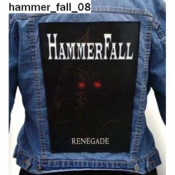 Hammer Fall 08 - Photo Quality Printed Back Patch