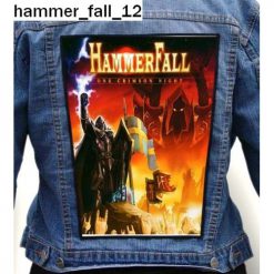 Hammer Fall 12 - Photo Quality Printed Back Patch