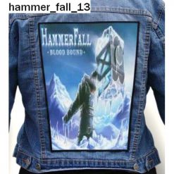 Hammer Fall 13 - Photo Quality Printed Back Patch