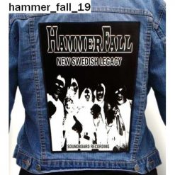 Hammer Fall 19 - Photo Quality Printed Back Patch